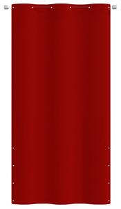 VidaXL piros oxford-szövet erkélyparaván 120 x 240 cm