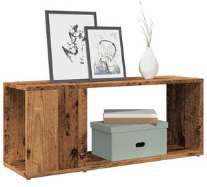 Antik hatású szerelt fa TV-szekrény 80x24x32 cm