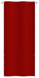 VidaXL piros oxford-szövet erkélyparaván 100 x 240 cm