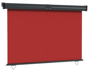 VidaXL piros oldalsó terasznapellenző 175 x 250 cm