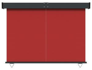 VidaXL piros oldalsó terasznapellenző 145 x 250 cm