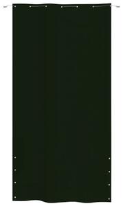 VidaXL sötétzöld oxford-szövet erkélyparaván 140 x 240 cm