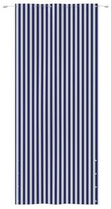 VidaXL kék és fehér oxford-szövet erkélyparaván 120 x 240 cm