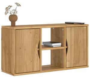 ODDA tömörfa fenyőfa TV szekrény 79x24x40 cm
