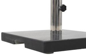 VidaXL négyszögletes fekete gránit napernyőtalp 20 kg