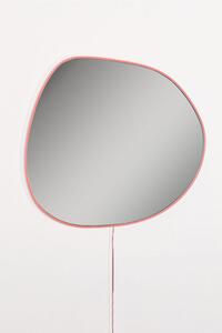Piago Tükör LED -es világítással 60x46 Rózsaszín