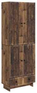 Szekrény szett 2 pcs Antik Fa 66 x 34,5 x 95 cm Szerelt Fa