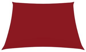 VidaXL piros négyzet alakú oxford-szövet napvitorla 6 x 6 m