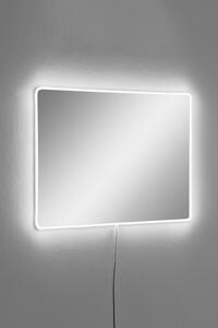 Rectangular 40 x 60 cm Tükör LED -es világítással 40x60 fehér