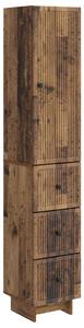 Szekrény szett 2 pcs Antik Fa 33 x 34,5 x 90 cm Szerelt Fa