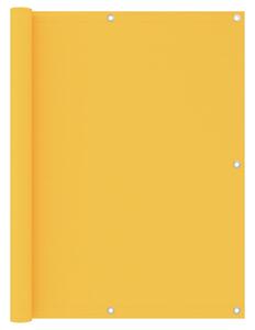 VidaXL sárga oxford-szövet erkélyparaván 120 x 500 cm