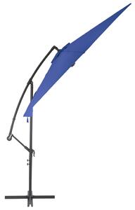 VidaXL kék konzolos napernyő alumíniumrúddal 300 cm