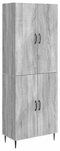 Szekrény szett 2 pcs Szürke Sonoma 66 x 34,5 x 89,5 cm