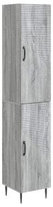 Szekrény szett 2 pcs Szürke Sonoma 33 x 34,5 x 89,5 cm