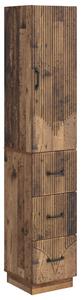 Szekrény szett 2 pcs Antik Fa 33 x 34,5 x 87 cm Szerelt Fa