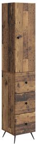 Szekrény szett 2 pcs Antik Fa 34,5 x 34,5 x 90 cm Szerelt Fa