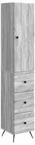 Szekrény szett 2 pcs Szürke Sonoma 34,5 x 34,5 x 90 cm