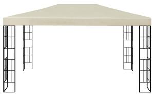 VidaXL krémszínű pavilon 3 x 4 m
