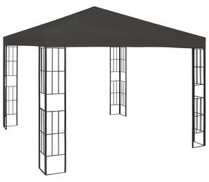 VidaXL antracitszürke pavilon 3 x 3 m