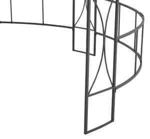 VidaXL tópszínű kerek pavilon 300 x 290 cm