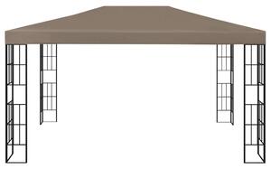 VidaXL tópszínű pavilon 4 x 3 m