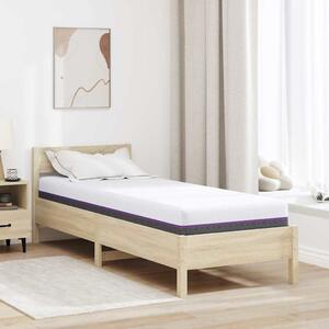 Memóriahabos matracok Közepes 70 x 200 cm 16 cm Fehér és Szürke