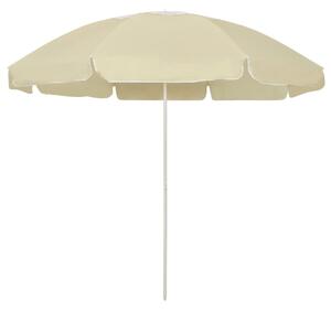 Homoksárga strandnapernyő 240 cm