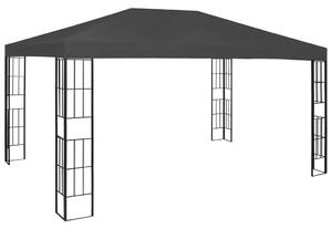 VidaXL antracitszürke pavilon 3 x 4 m