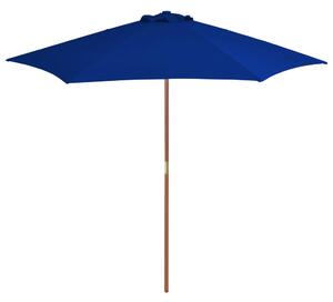 VidaXL kék kültéri napernyő farúddal 270 cm