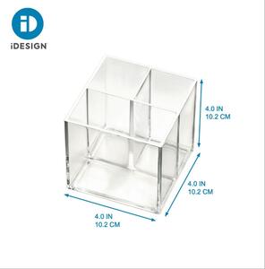Újrahasznosított műanyag fürdőszobai rendszerező kozmetikumokhoz Cosmetic Cube – iDesign