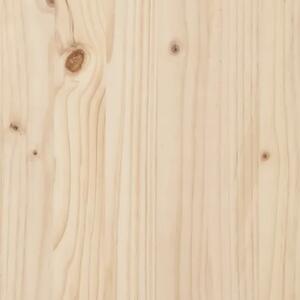 VidaXL tömör fenyőfa gabion kerti pad 100x102x72 cm