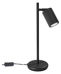 Fekete asztali lámpa (magasság 43 cm) Gleam – Nice Lamps