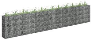 Horganyzott acél gabion magaságyás 450 x 30 x 90 cm