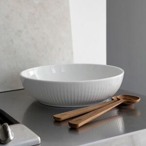 Hammershoi fehér porcelán salátás tál, ⌀ 30 cm - Kähler Design