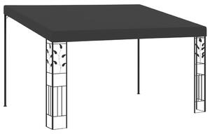 Antracitszürke falra szerelhető pavilon 4 x 3 x 2,5 m