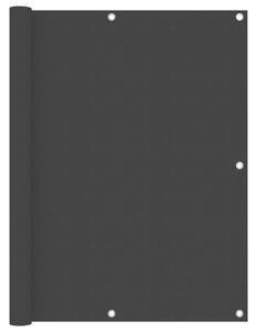 VidaXL fekete oxford-szövet erkélyparaván 120 x 600 cm