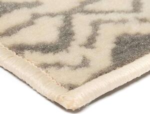 VidaXL bézs/szürke modern szőnyeg hagyományos mintával 120 x 170 cm