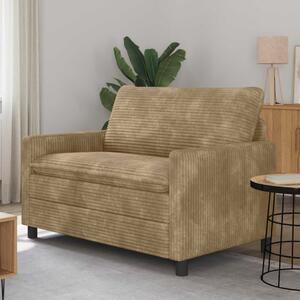 VidaXL Kanapé Tópszínű 126 x 81 x 87,5 cm Poliészter