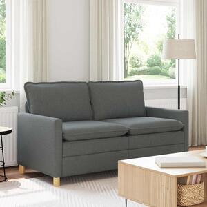 VidaXL Kanapé Sötétszürke 156 x 81 x 87,5 cm Szövet