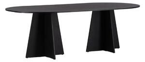 Asztal Dallas 5360, 75x115cm, Fekete