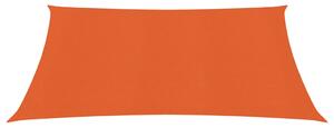 VidaXL narancssárga HDPE napvitorla 160 g/m² 2,5 x 3 m