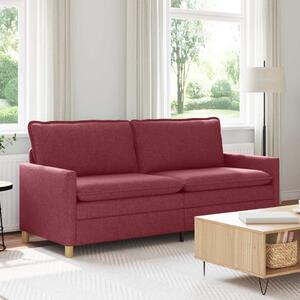 VidaXL Kanapé Bordó 196 x 81 x 87,5 cm Szövet
