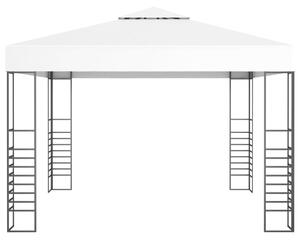 VidaXL fehér kerti pavilon 3 x 3 m