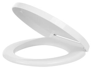 Kuchinox Standard, polipropilén WC-ülőke 447x370 mm, lágyan záródó, fehér, LAV-ADA_611E