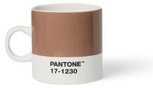 Világosbarna kerámia eszpresszó bögre 120 ml Mocha Mousse 17-1230 – Pantone