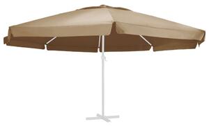 Tópszínű kültéri napernyőponyva 610 cm