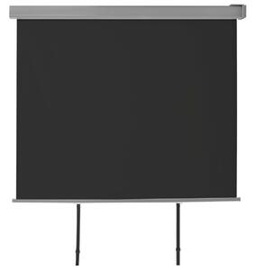 VidaXL multifunkciós fekete oldalsó napellenző erkélyre 150 x 200 cm
