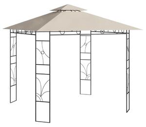 Krémszínű pavilon 3 x 3 x 2,7 m 160 g/m²