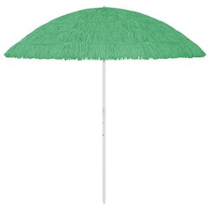 Zöld hawaii stílusú strandnapernyő 300 cm