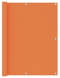 Narancssárga oxford-szövet erkélynapellenző 120 x 300 cm